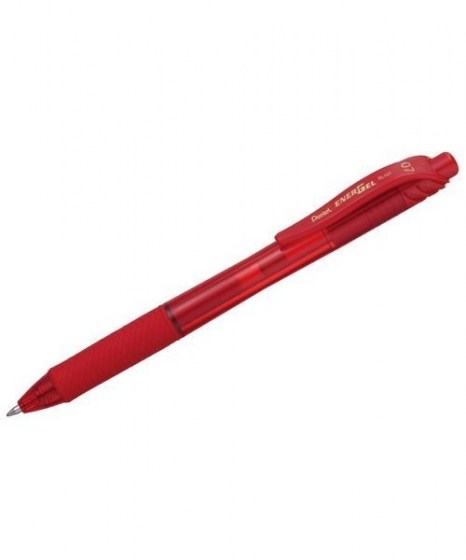 stylo-pentel-energel-grip-bl107b-kokkino