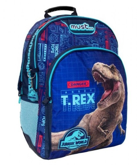 Σχολική Τσάντα Δημοτικού Must Jurassic World T Rex 570779