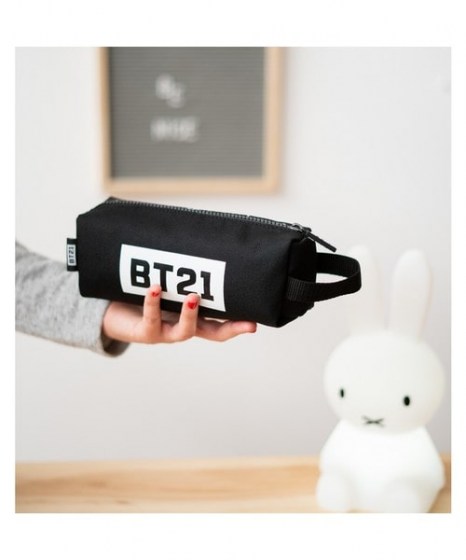 Τετράγωνη κασετίνα βαρελάκι BT21 Cool Collection