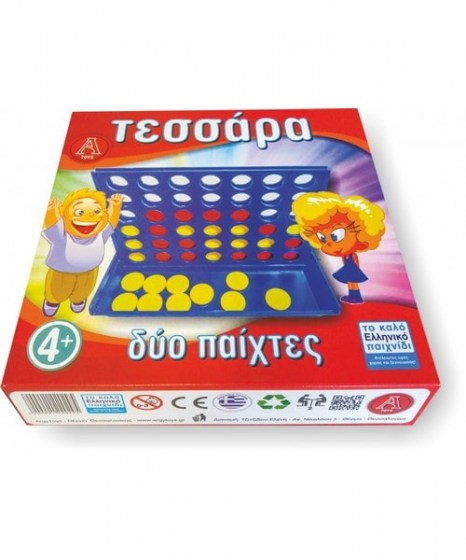 Επιτραπέζιο παιχνίδι Τεσσάρα Argy Toys