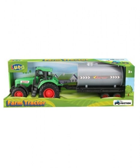 Τρακτέρ Βυτιοφόρο Friction Luna Toys 621891