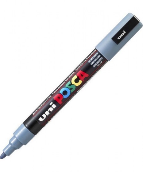 Uni Posca Medium PC-5M Slate Grey