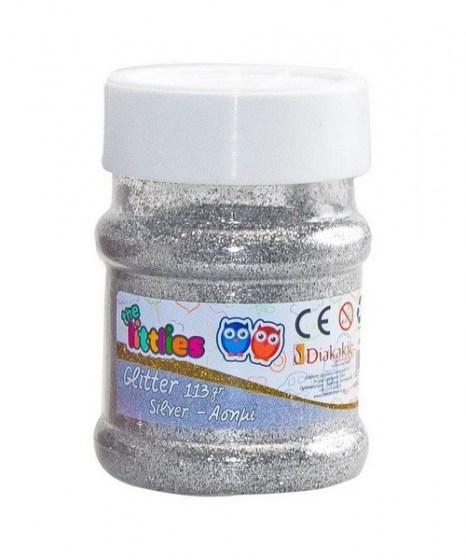 Χρυσόσκονη Glitter The Littlies Ασημί 646711