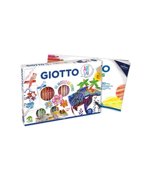 Σετ δημιουργίας Giotto Art Lab Oil Pastel Creations(a)