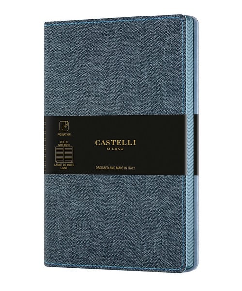 Σημειωματάριο Castelli Milano Harris Slate Blue 