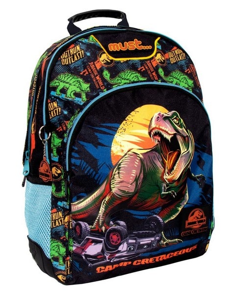σχολική τσάντα δημοτικού Must Jurassic Camp Cretaceous 570778